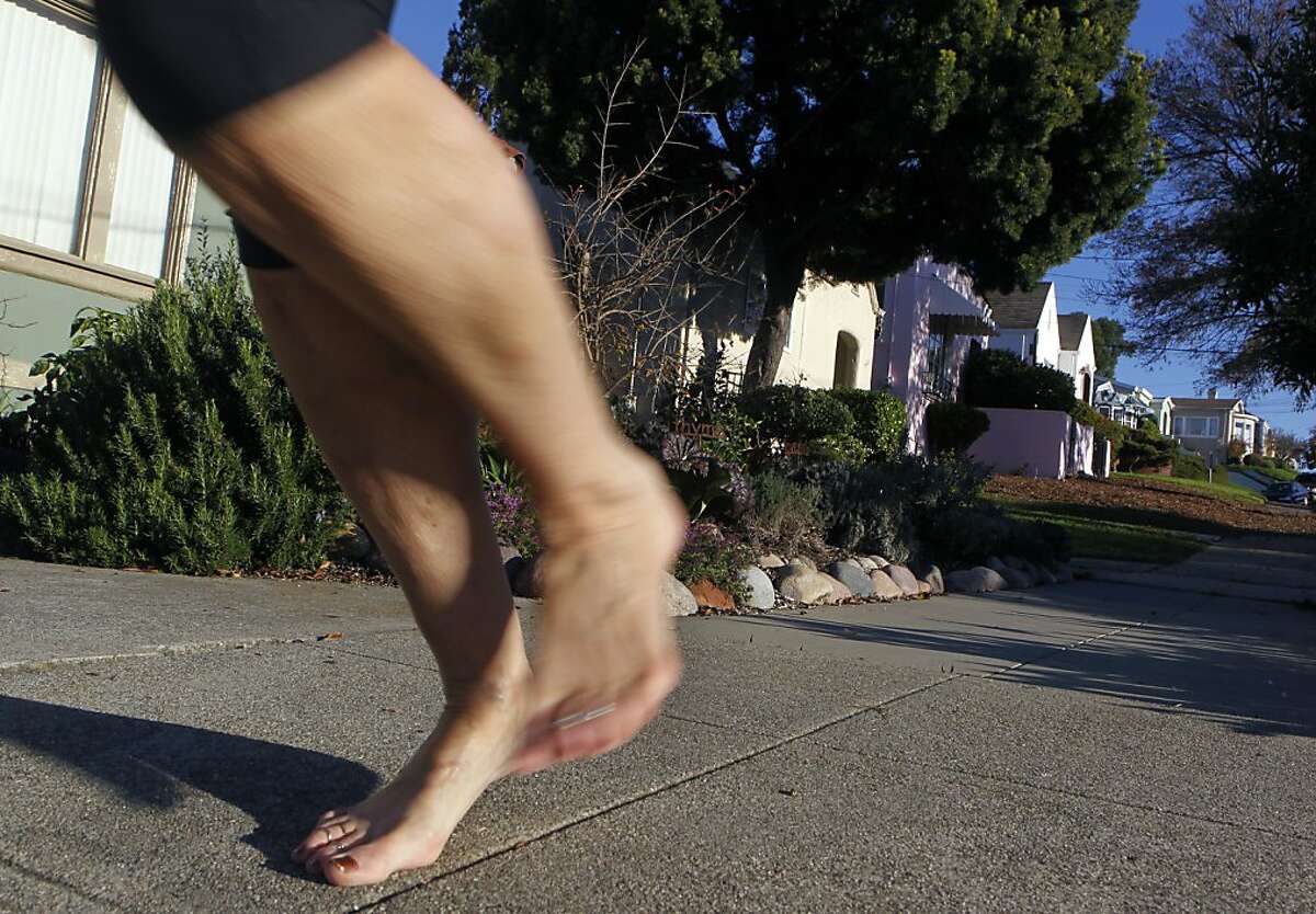 barefoot running step by step