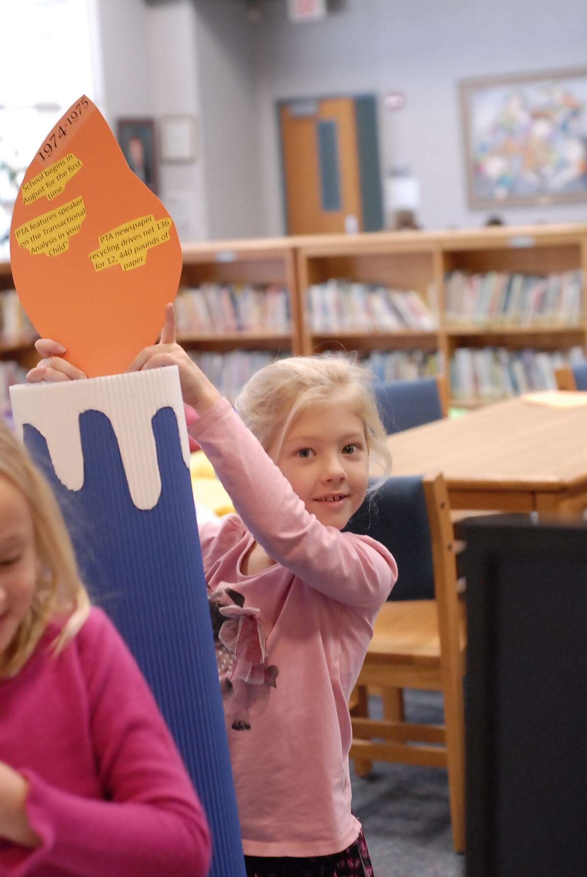 Pupils prepare to mark Rummel Creek Elementary's 50th year