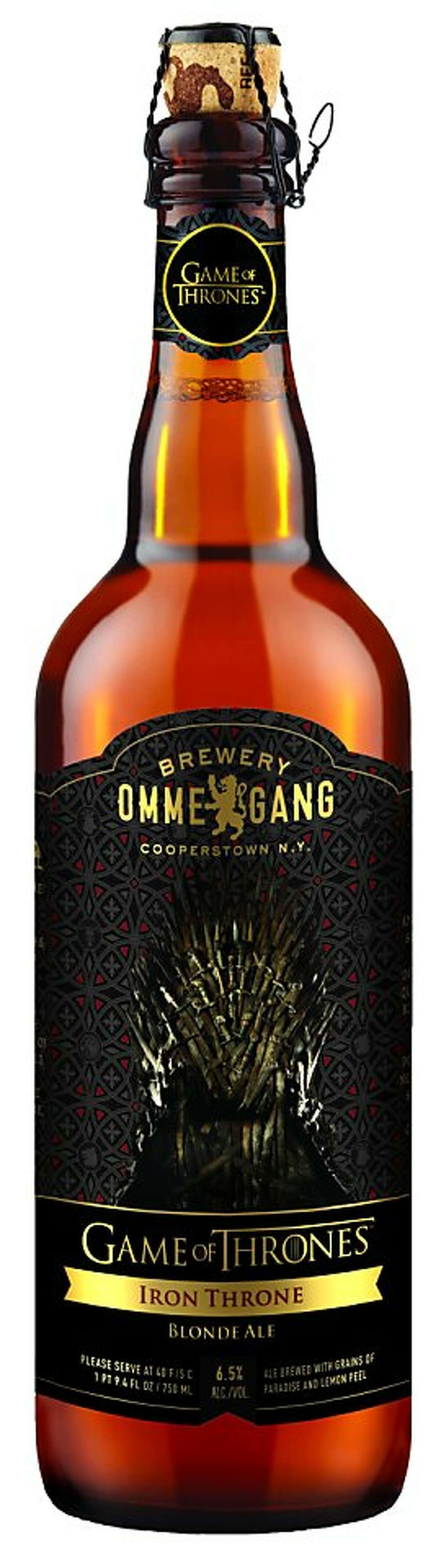 Iron Throne Blonde Ale from Ommegang.