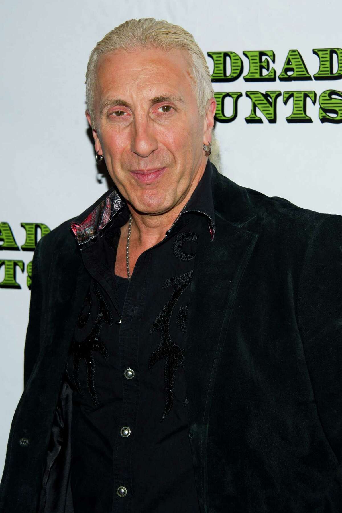 FILE - In this Nov. 12, 2012 file photo, Dee Snider arrives at the opening night performance of the Broadway play "Dead Accounts," in New York. Snider, lead singer of the '80s heavy metal band Twisted Sister, will be headlining the nightclub 54 Below, taking on such standards as "Mack the Knife" and "Cabaret." (Photo by Charles Sykes/Invision/AP, File)