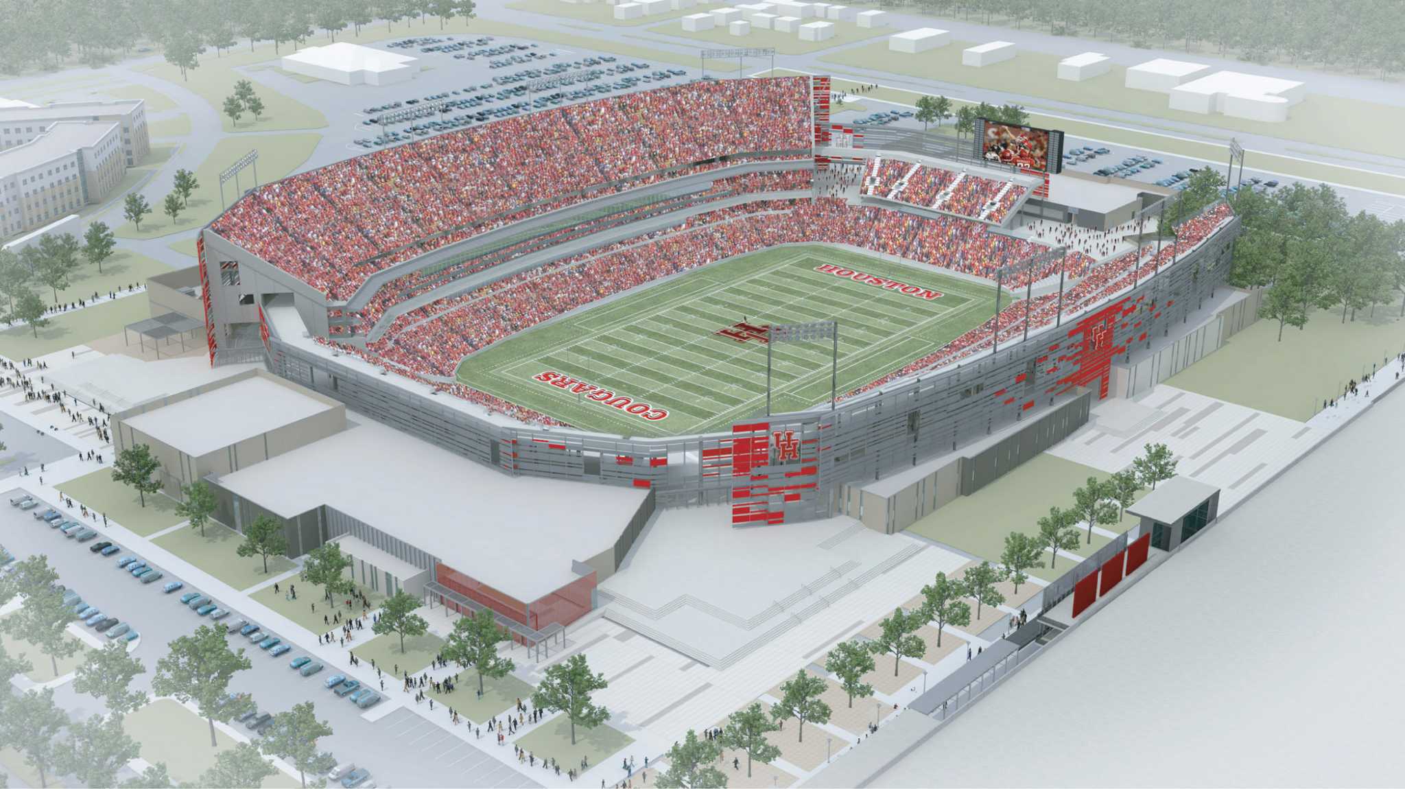 UH offers sneak peek at new stadium