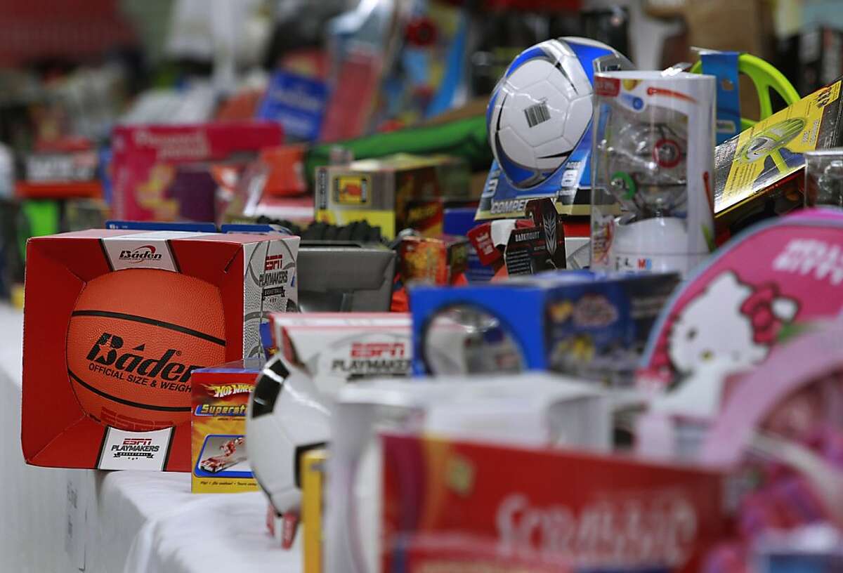 Salvation Army provides toyland for kids