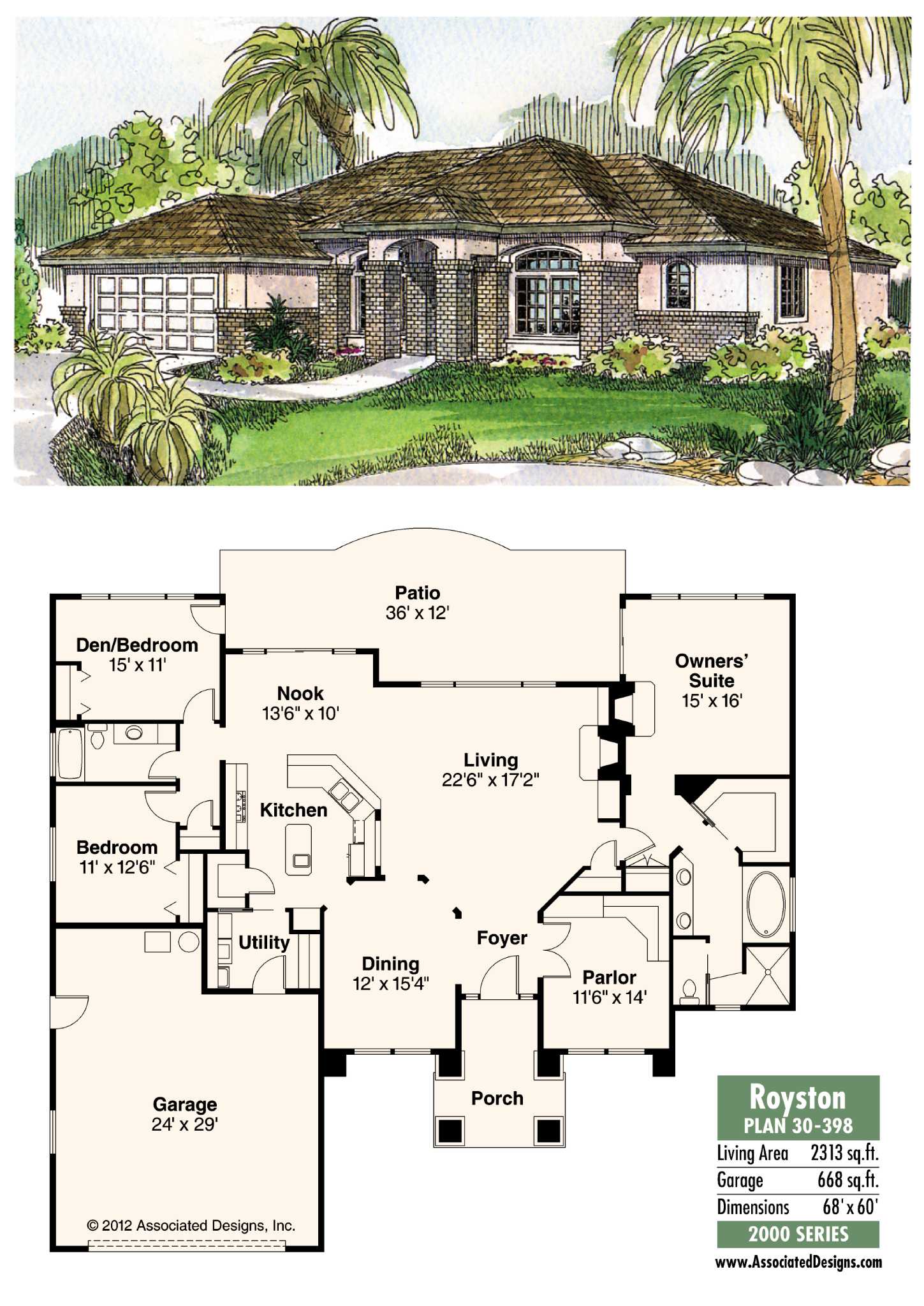 blueprints of house inside