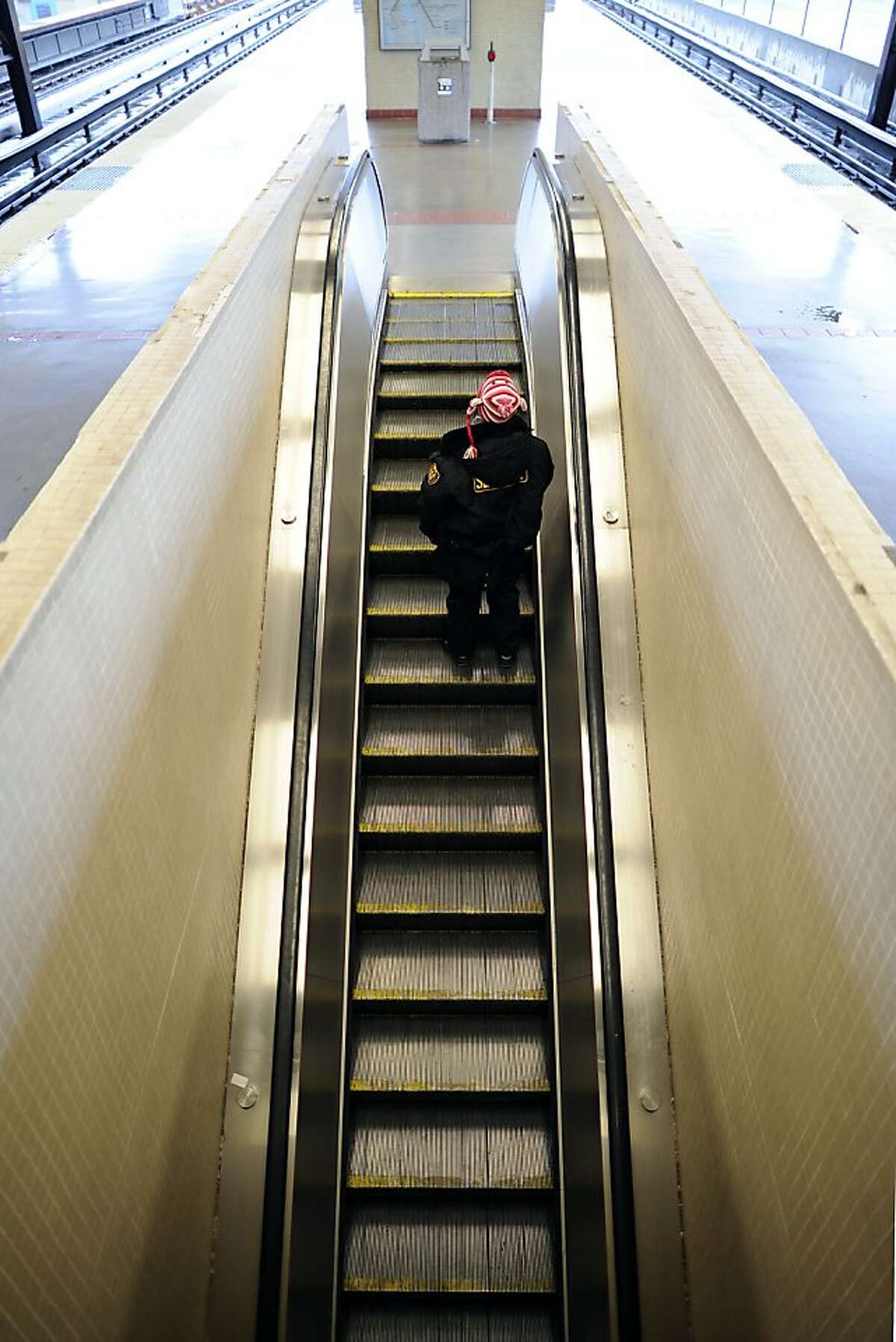 BART labors to keep escalators running