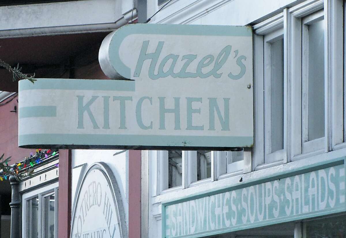 Hazel's Kitchen: The Potrero Sandwich has about four counter seats.  Better to take it out to avoid getting knocked out the door while eating.  1319 18th street.