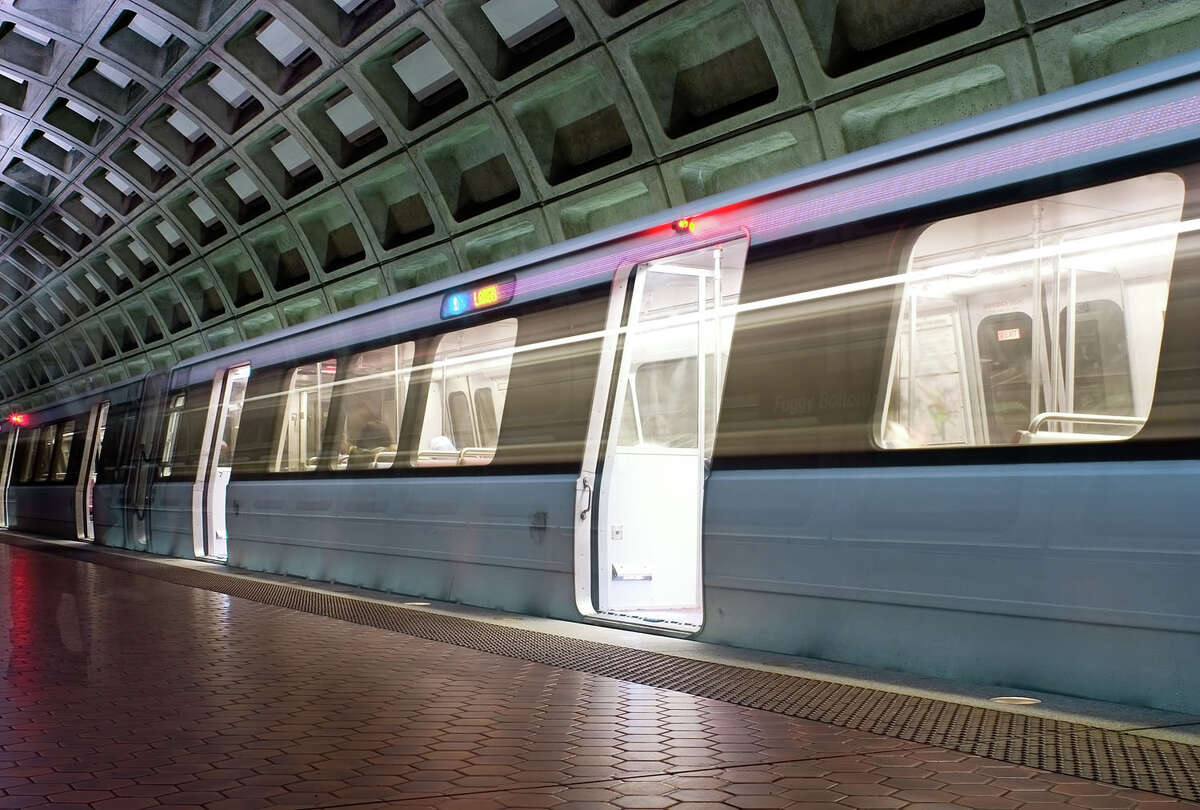 A large public transportation network, in concert with other sustainability efforts, could reduce our carbon footprint by 24 percent, significantly reduce our oil consumption, save us money, reduce our travel time and its associated stress, and improve our overall health. Pictured is a Washington, D.C., Metro station.