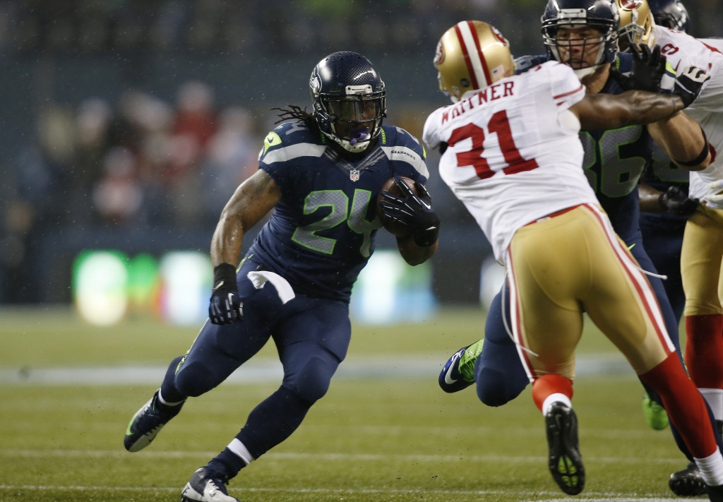 Seahawks route 49ers 42-13, make playoffs