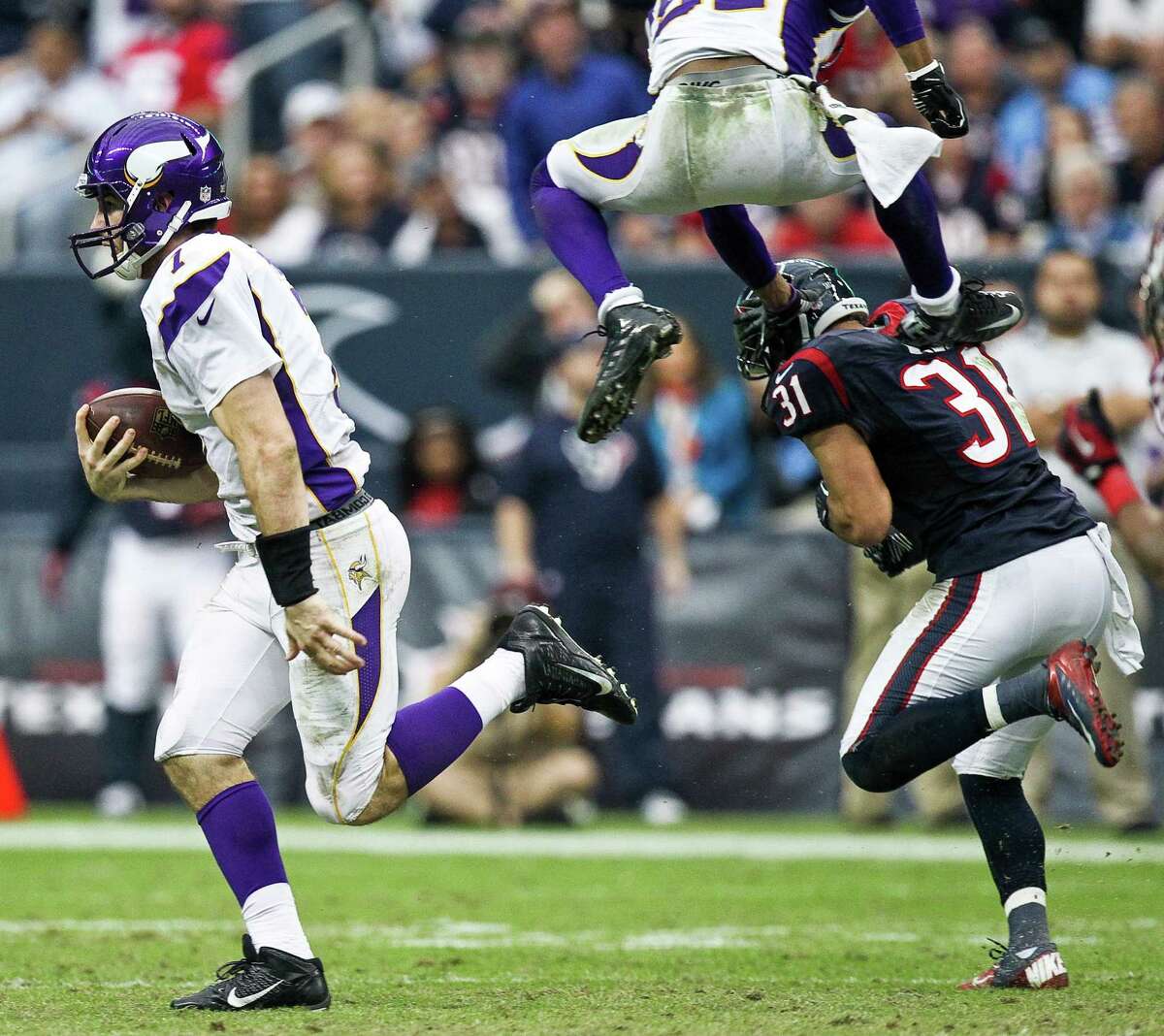 Vikings vs. Texans: Defense, Ponder Step Up as the Vikings Shock the Texans, News, Scores, Highlights, Stats, and Rumors