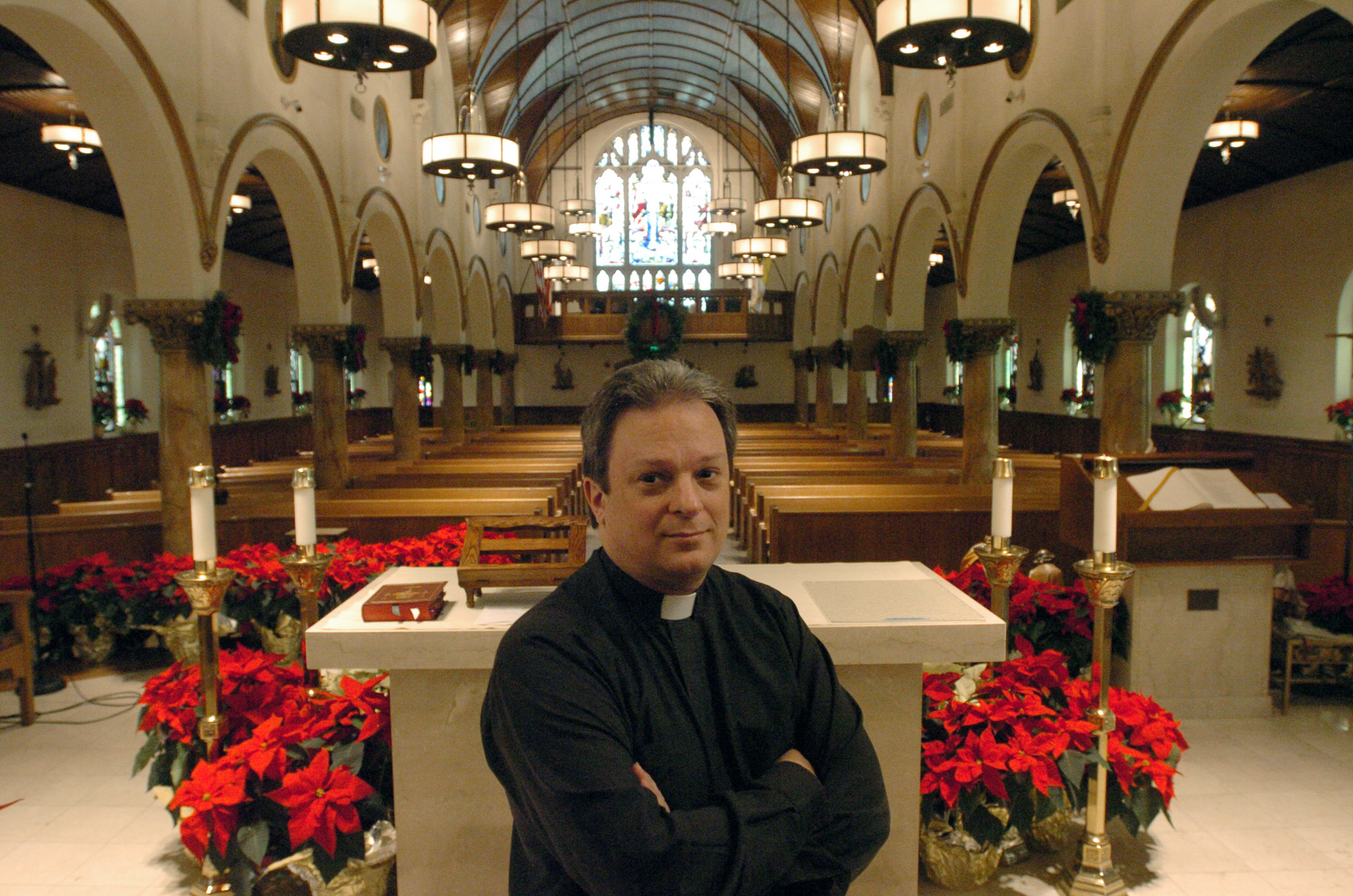 Greenwich priest comforts Newtown 'family'