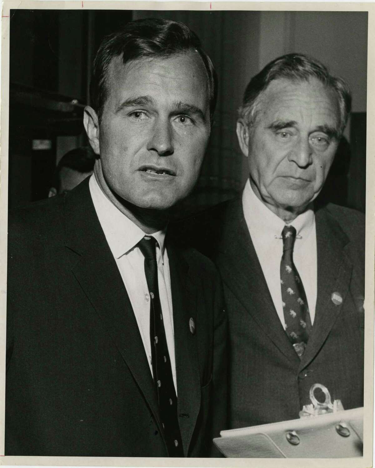 1950: Prescott's failed Senate bid  Prescott Bush, father of George H.W. Bush, lost his first race for a Connecticut Senate seat to Democrat William Benton.