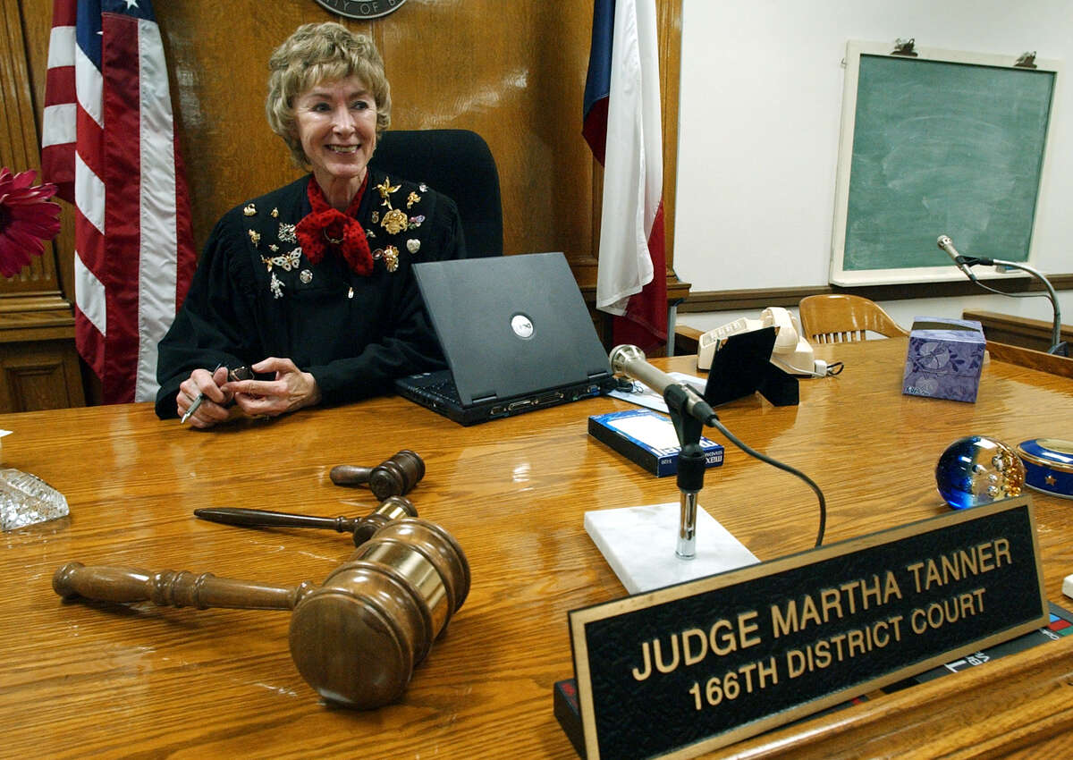 Martha Tanner is retiring from the 166th District Court. Her advice for new judges? “I always tell newer judges, ‘Be nice. It doesn’t cost you a thing, and it can save you a lot of agony (during election season). Running for office is really hard.’”