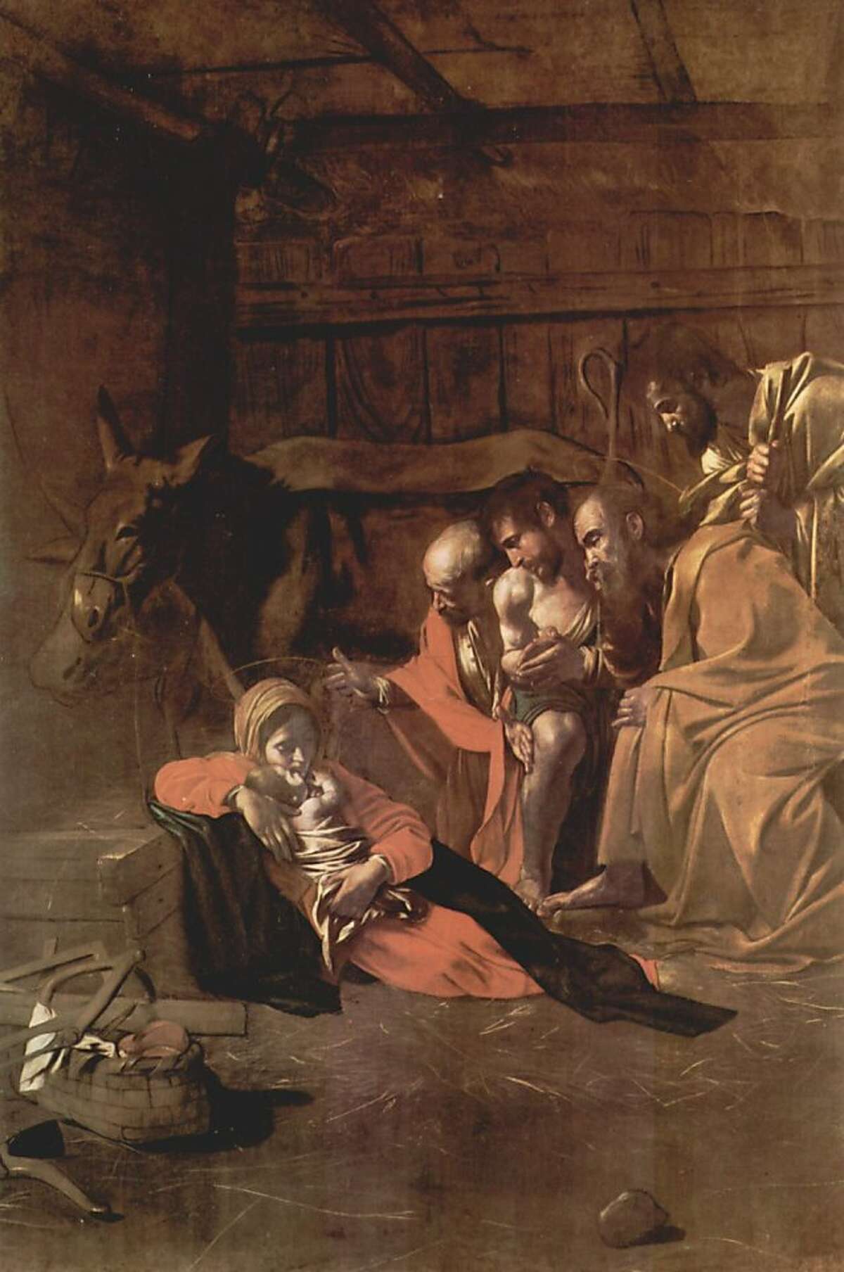 "The Adoration of the Shepherds," one of the last major paintings by Michelangelo Merisi da Caravaggio, will be on temporary display at the Legion of Honor in San Francisco spring 2013 as part of the Year of Italian Culture.