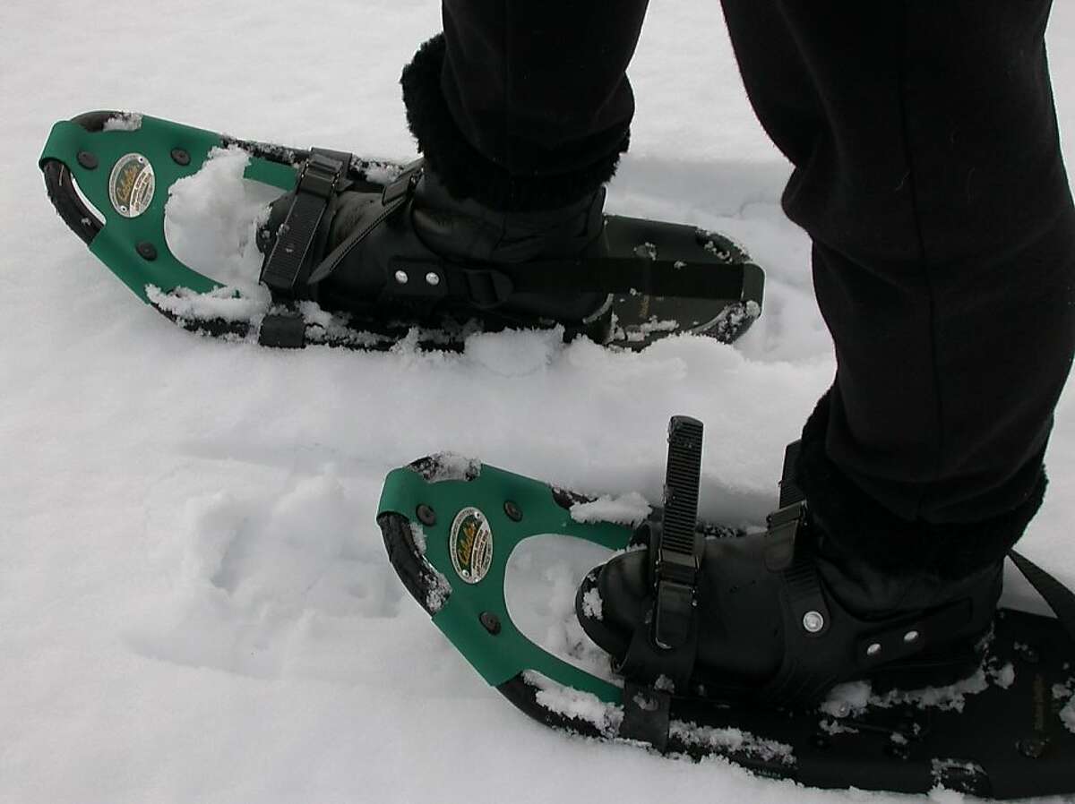 Snowshoe hikes offer unique vistas