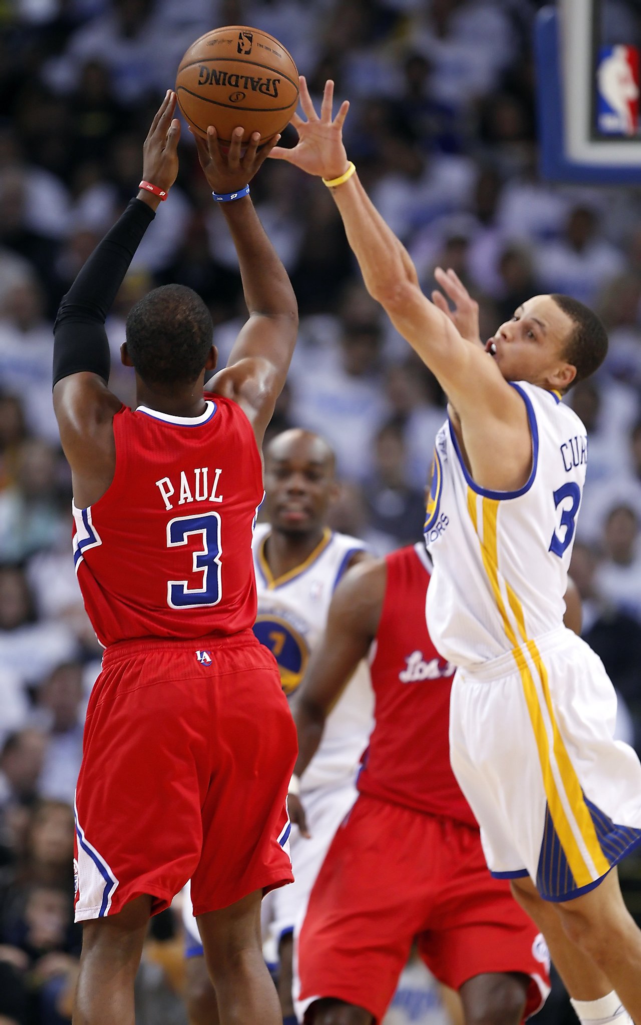 Stephen Curry Chris Paul Now Nba Rivals Sfgate