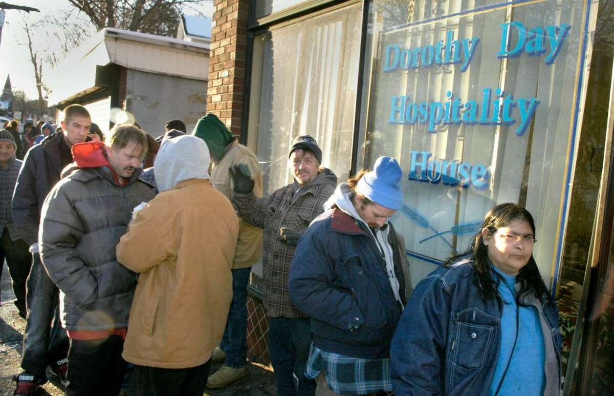 The homeless find creative ways to stay warm in Danbury