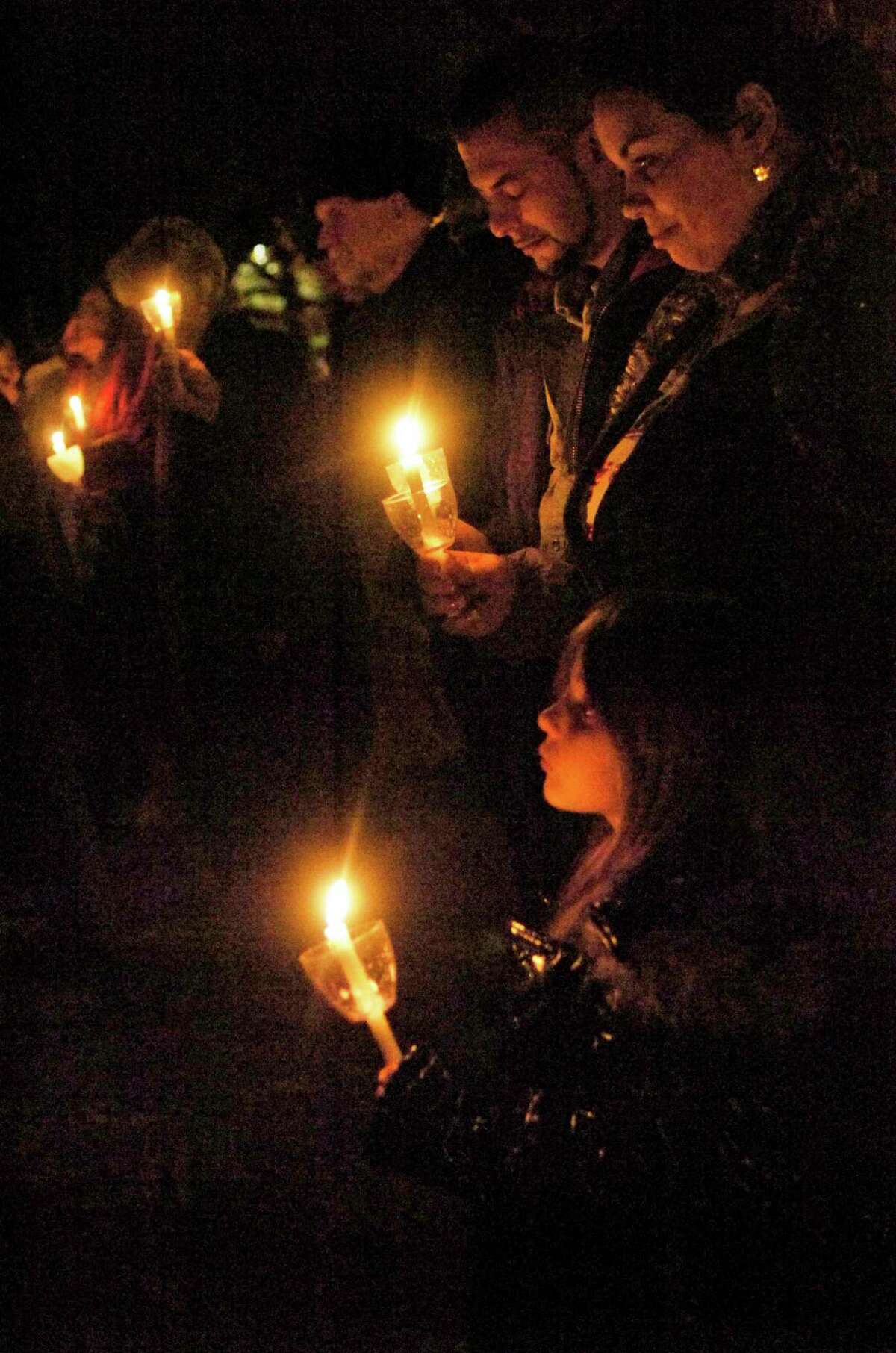 Burning Of The Greens Brings Light And Warmth In The Cold Dark Night