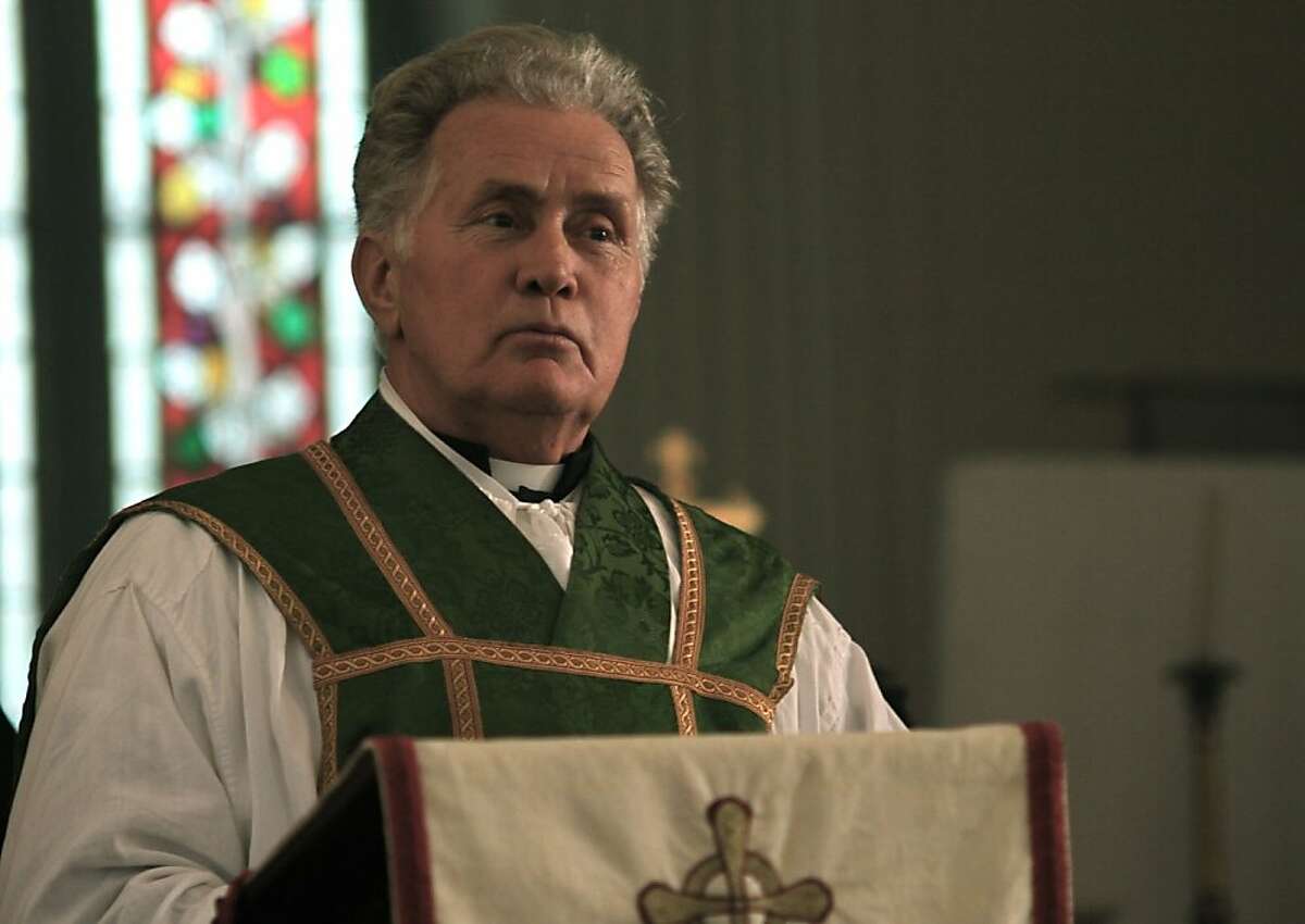 Martin Sheen plays an Irish priest who would rather raise money for a movie theater than another church in "Stella Days."