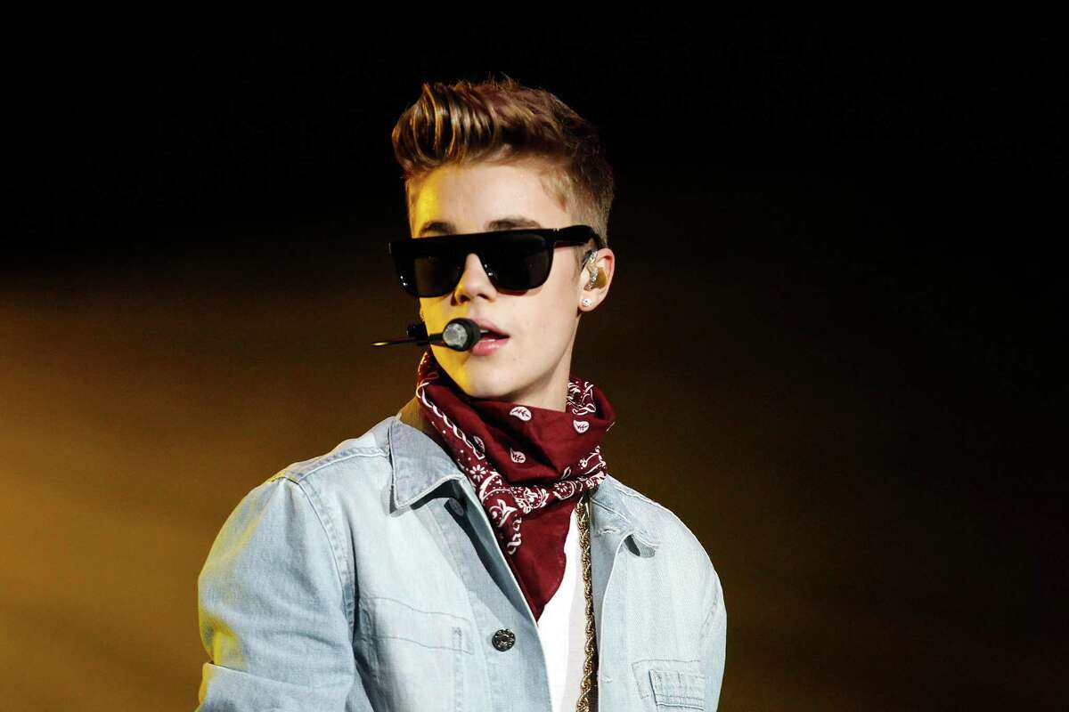 Justin Bieber performs onstage during Power 96.1's Jingle Ball 2012 at the Philips Arena on Dec. 12, 2012 in Atlanta.