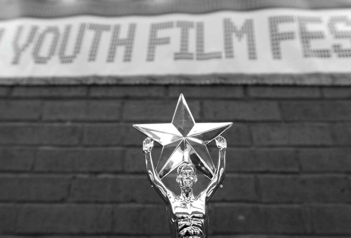 The Junior League of Greenwich, along with Greenwich Library, is currently accepting entries for its second annual Greenwich Youth Film Festival contest. Entries are being accepted through Feb. 8 in five genres: Creative, Documentary, Music Video, Animation and Public Service Announcement. Visit www.jlgreenwich.org for entry materials and further information. Above is a trophy from last years contest.