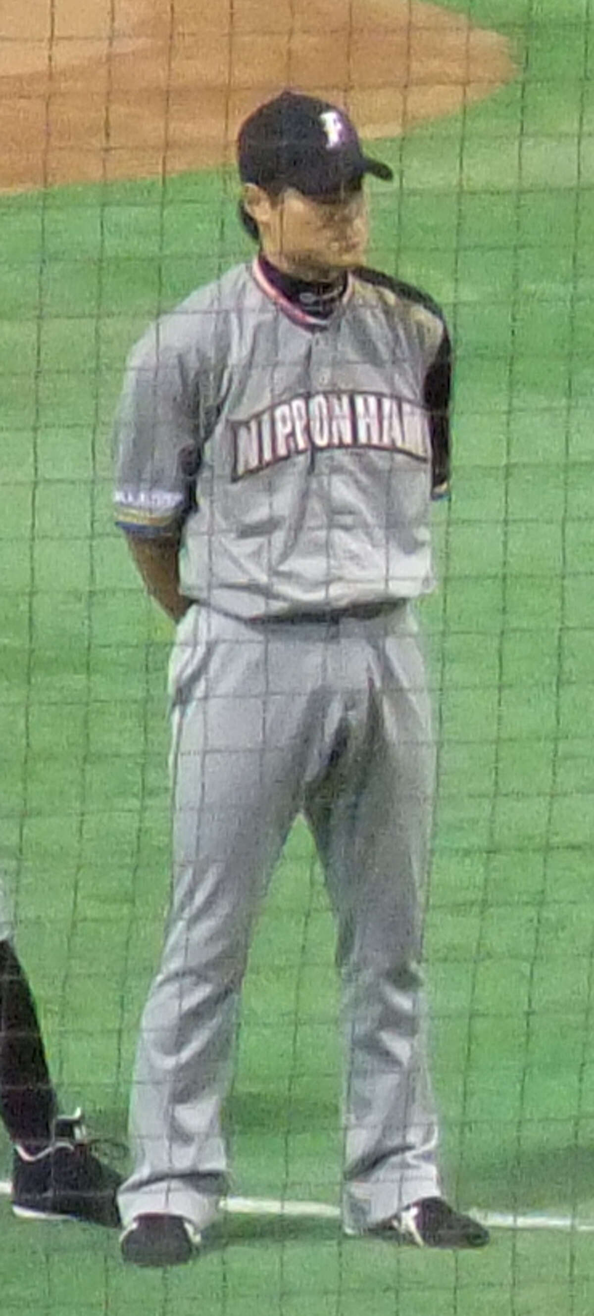 Kensuke Tanaka played with the Nippon Ham Fighters.