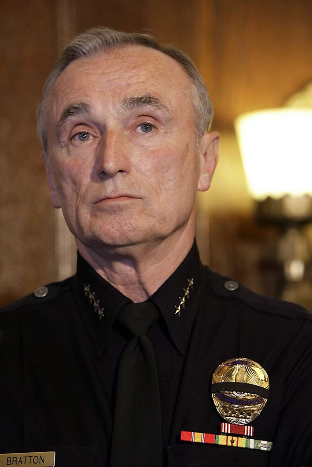 William Bratton priceless if Oakland changes