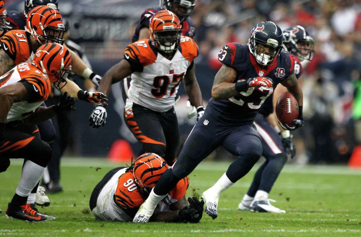 Arian Foster, Texans run past Bengals