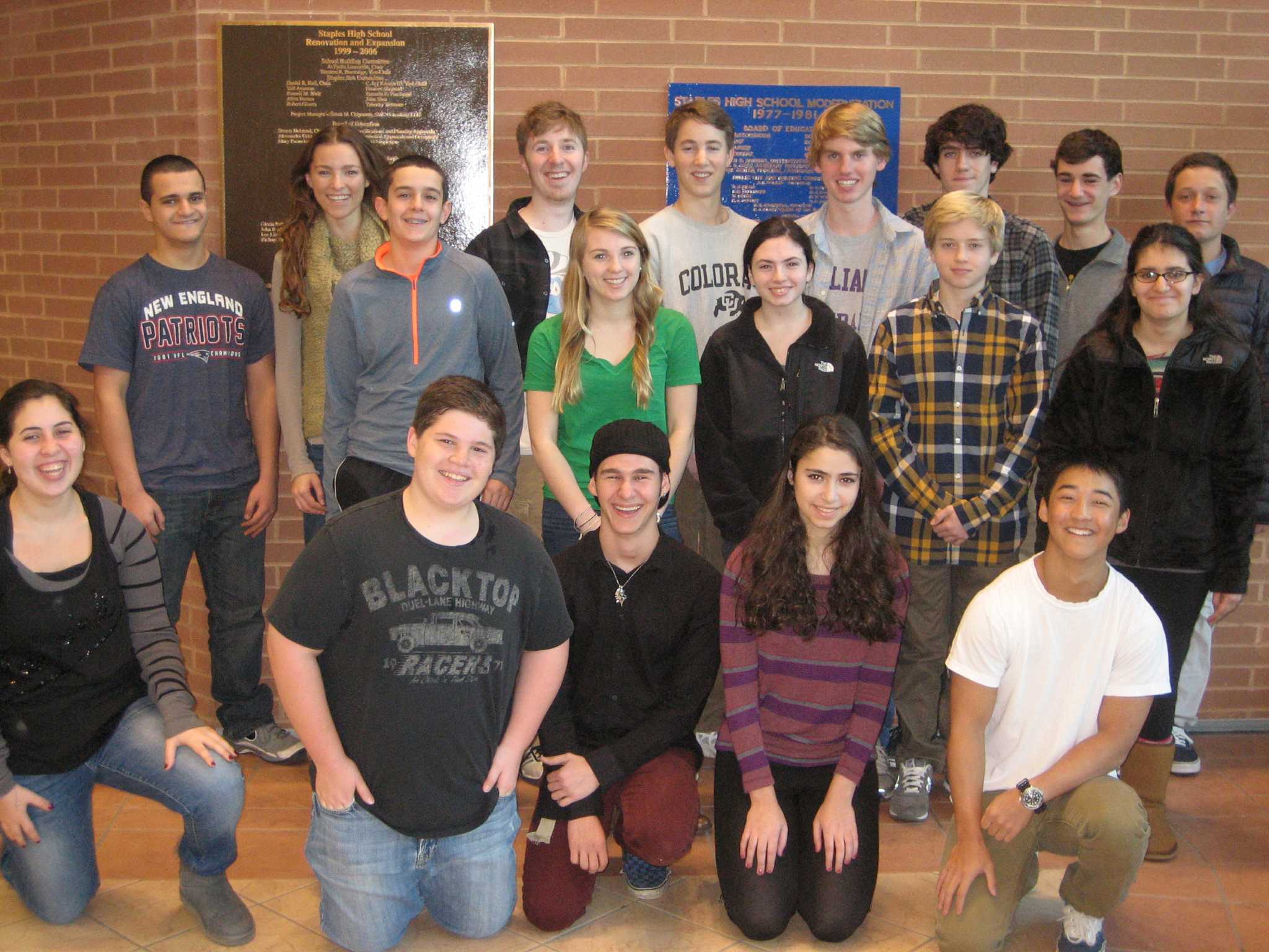 'Students of the Month' selected at Staples High