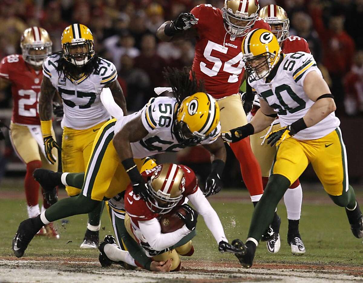 NFL  49ers 45, Packers 31: Kaepernick, Niners run wild