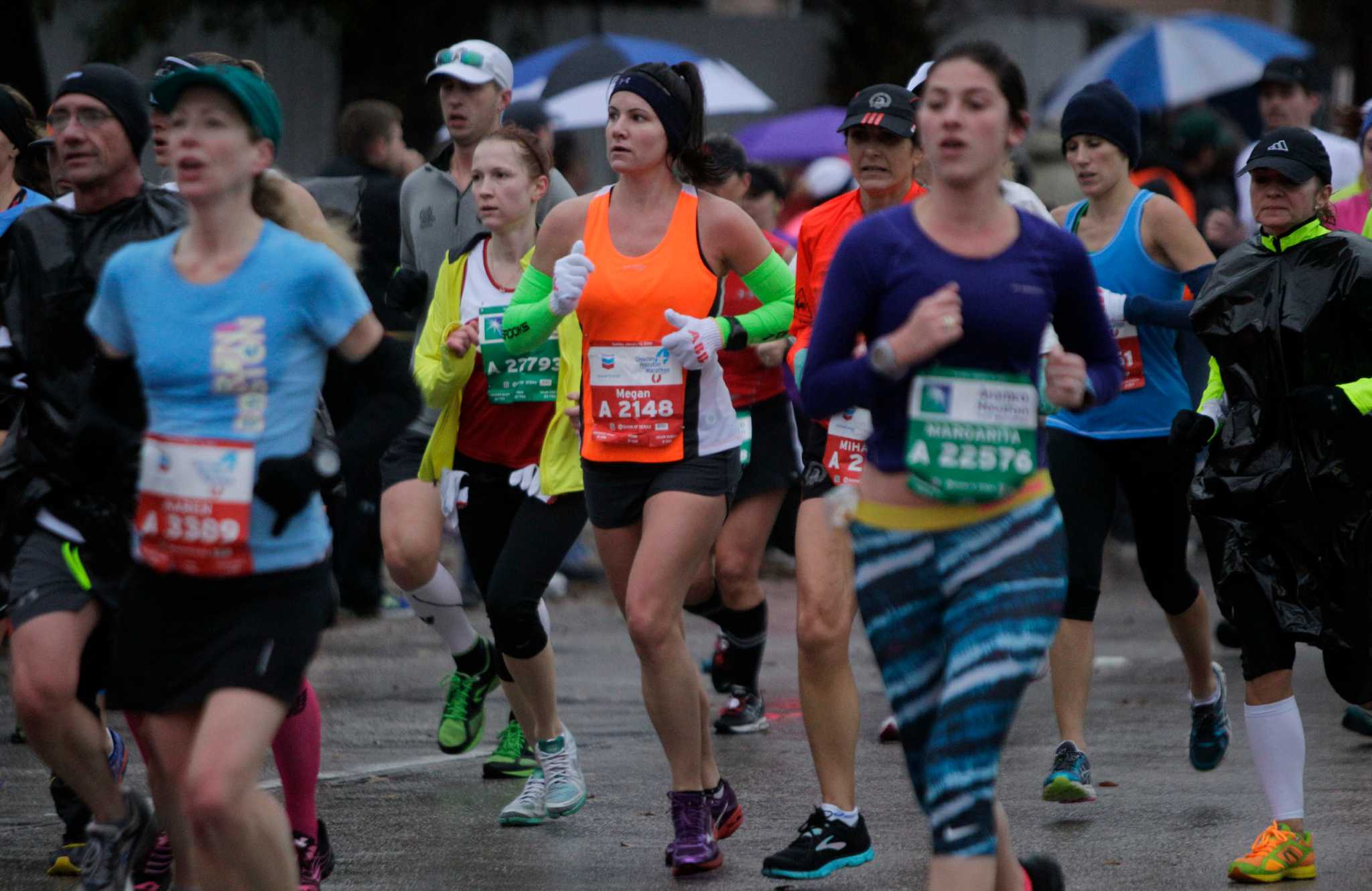 Chevron Houston Marathon Winning runners and times