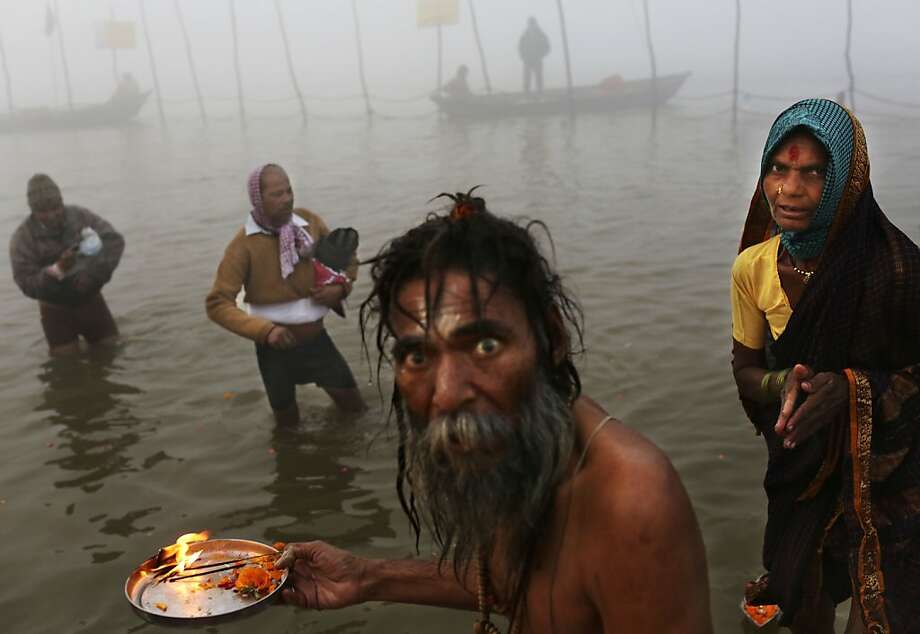 Millions Of Hindus Bathe In Ganges To Cleanse Sins SFGate