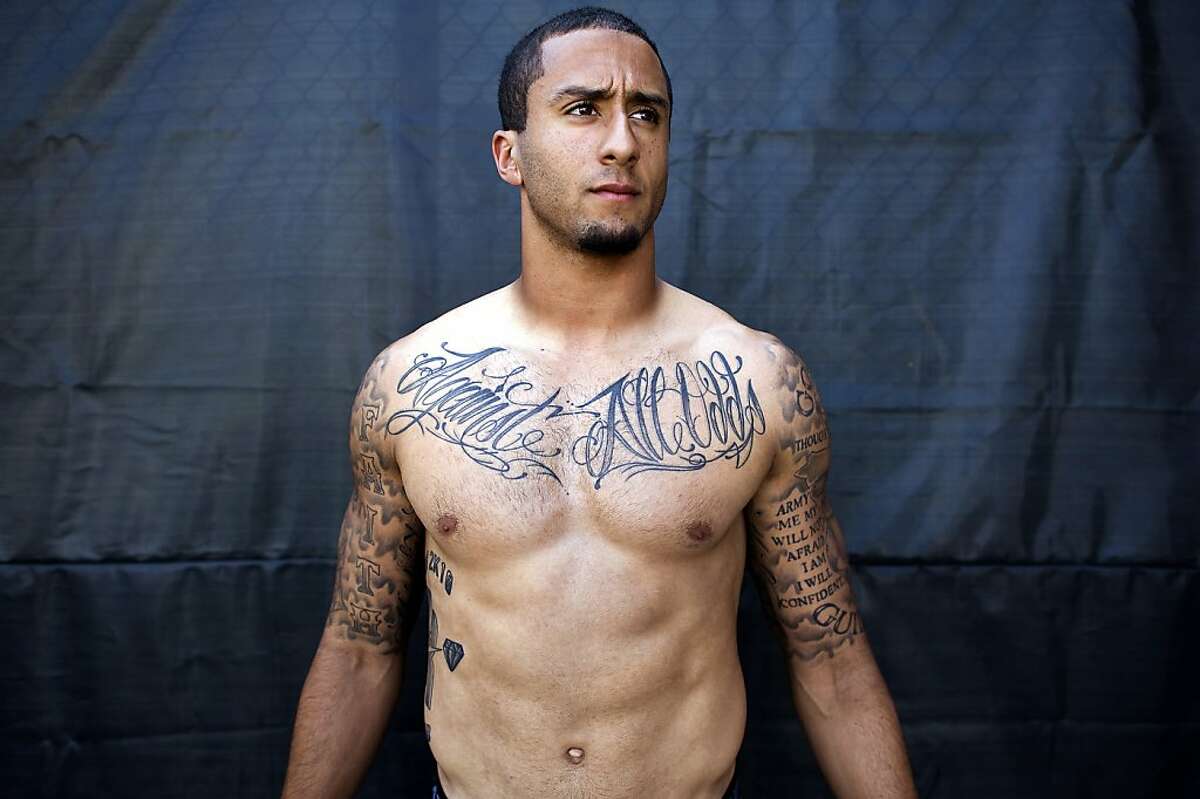 What Do Colin Kaepernick Tattoos Say and What Do They Mean 
