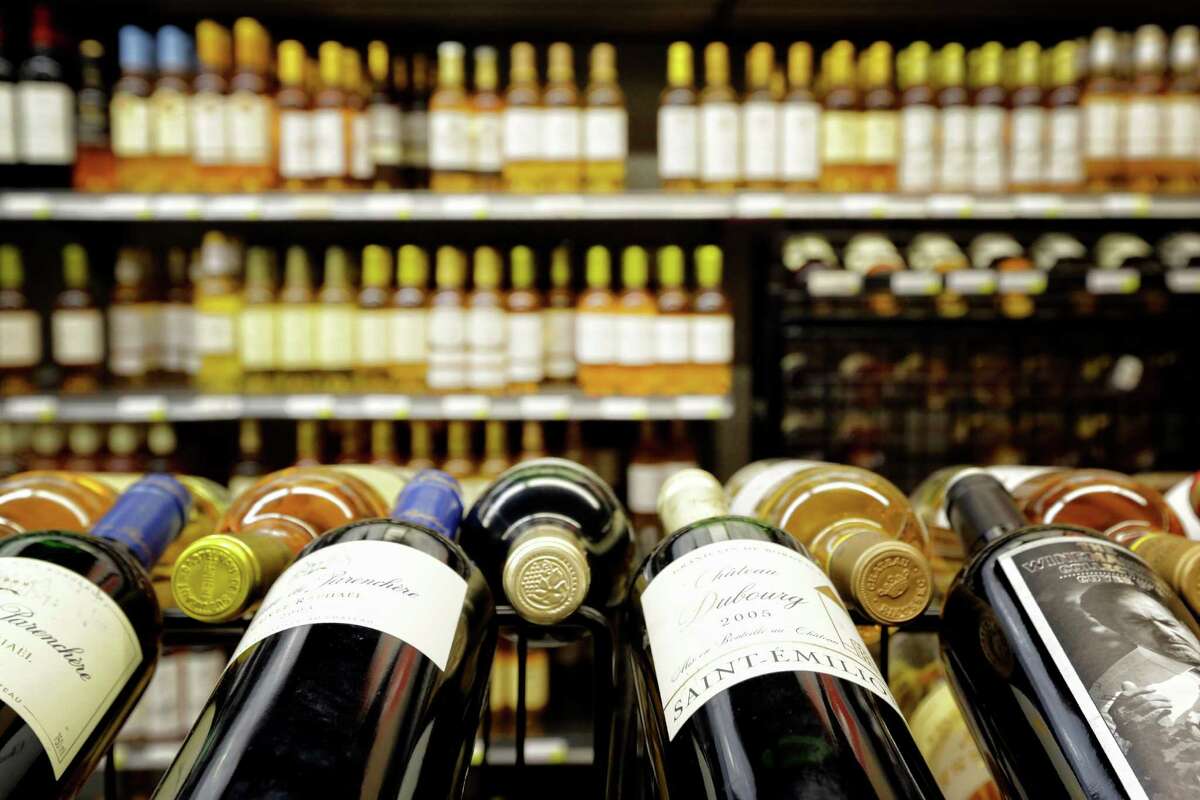 The newly updates Bordeaux aisle is seen, Saturday, April 28, 2012 at Spec's Liquor on Smith street in Houston, Texas.