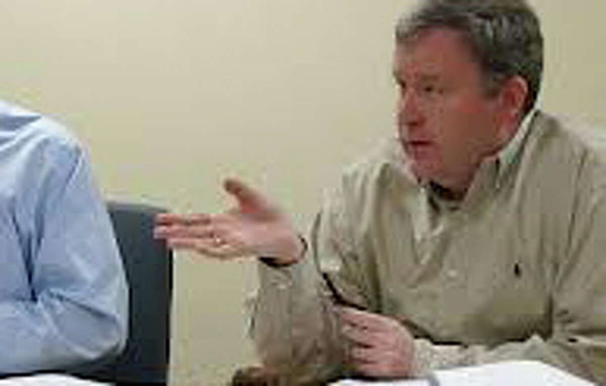 Board of Finance Chairman Thomas Flynn believes that the first selectman and other town officials should no longer be eligible for town pensions, but instead should get retirement benefits through a defined-contribution plan. FAIRFIELD CITIZEN, CT 1/17/13