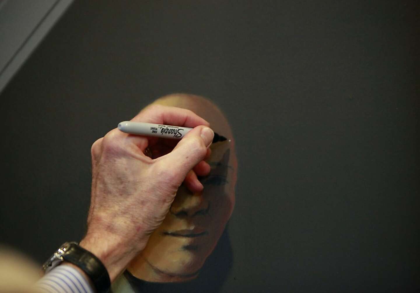 Barbary Coast mural at S.F. law offices