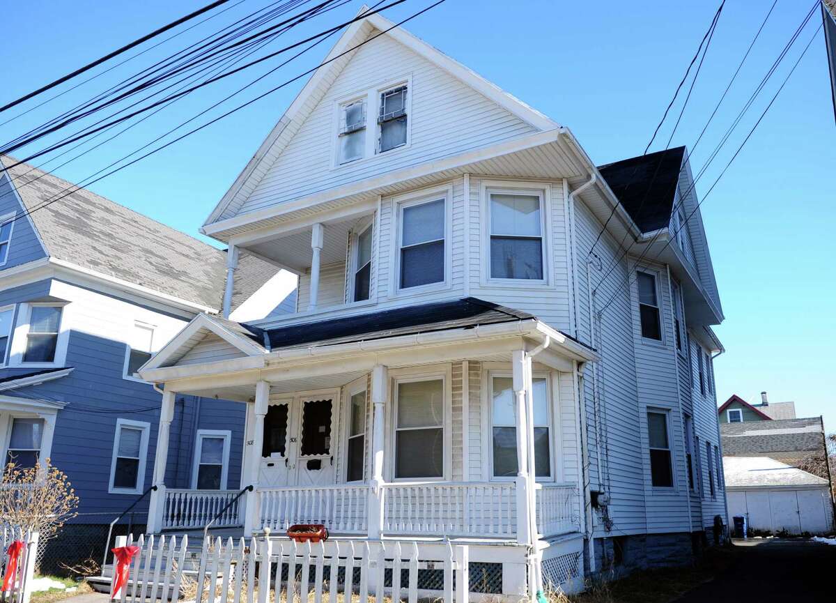 A house at 506 Brooks St. in Bridgeport, Conn. where state Rep. Christina Ayala, D-Bridgeport, has recently moved to in order to comply with a requirement to live in the district she represents (128).