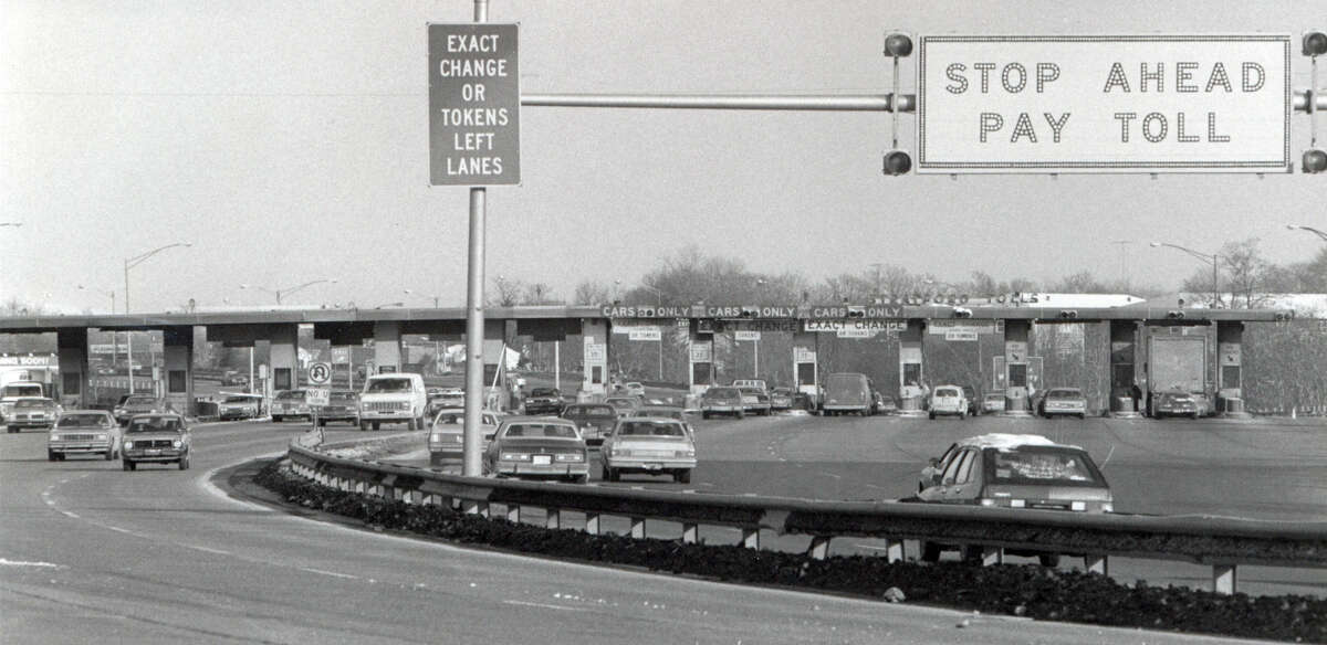 The Stratford toll plaza, on I-95 in Stratford, Conn. An accident at the plaza on Jan. 19th, 1982 killed seven people.