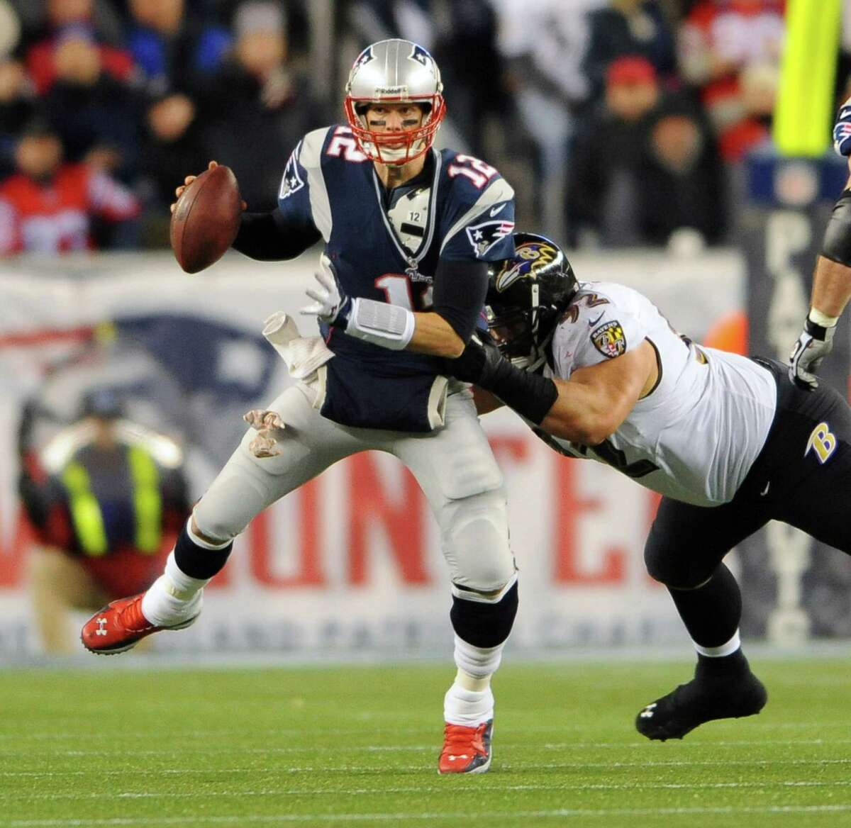 AFC Championship Game 2013: Baltimore Ravens at New England