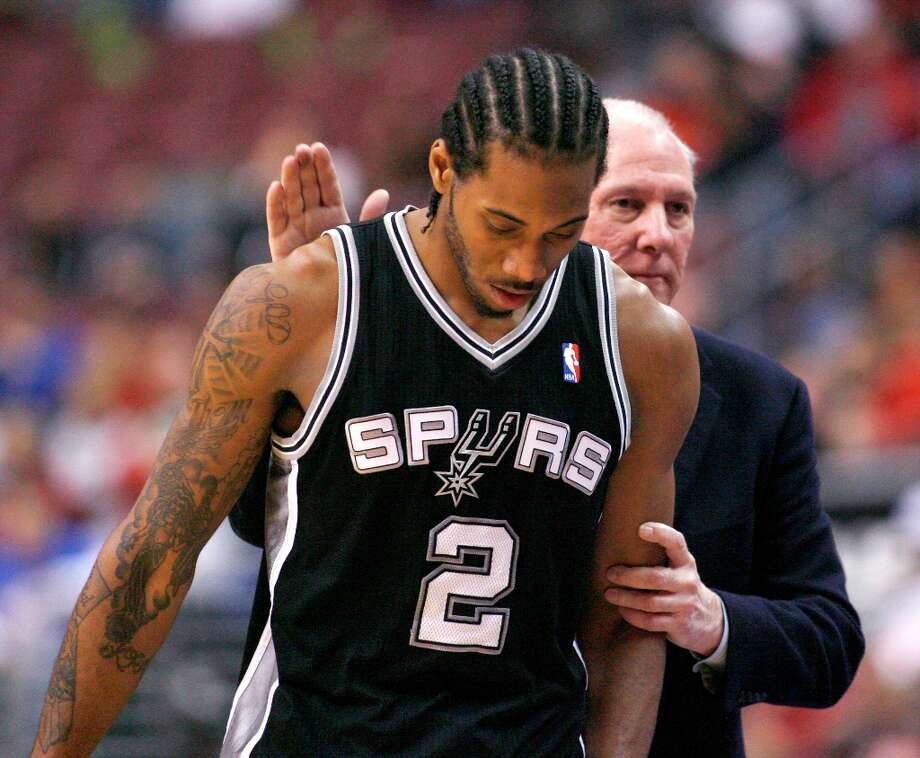 gregg popovich kawhi leonard