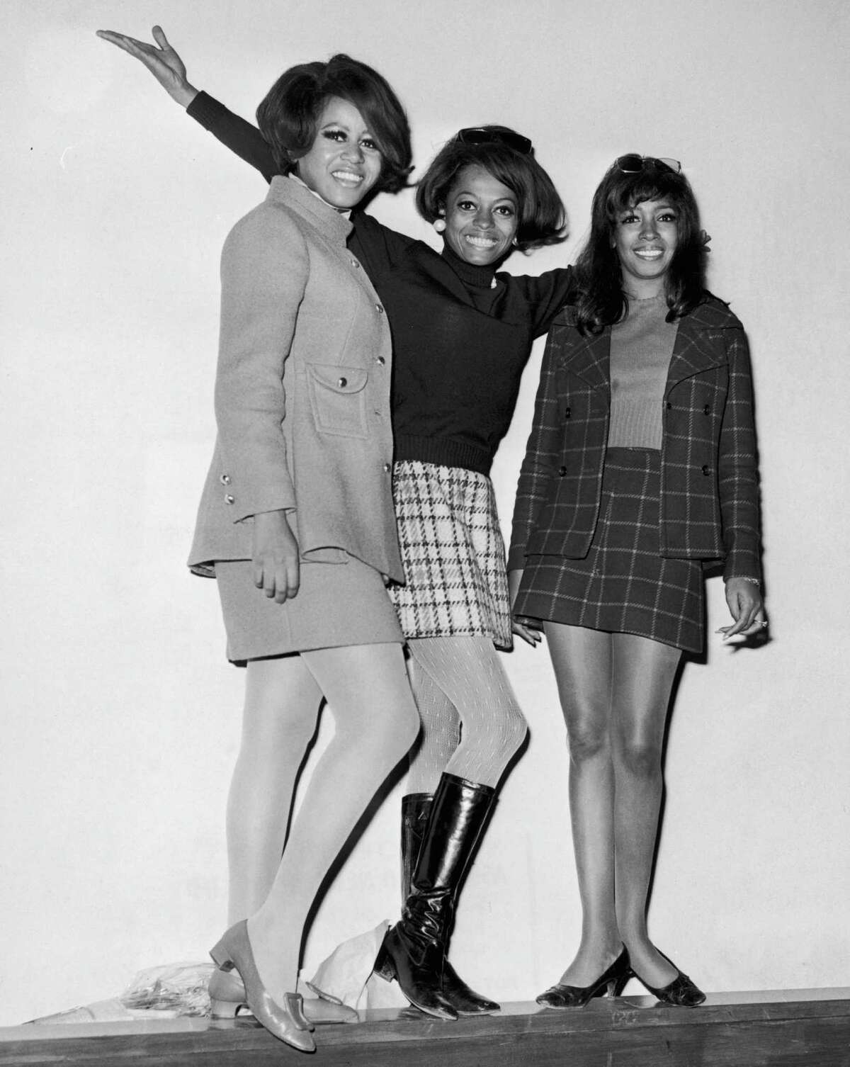 Diana Ross (center) began with the Supremes in the early 1960s with Florence Ballard (left) and Mary Wilson. Getty Images
