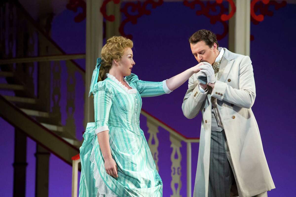 Houston Grand Opera's "Show Boat" - Magnolia (Sasha Cooke) and Gaylord (Joseph Kaiser)