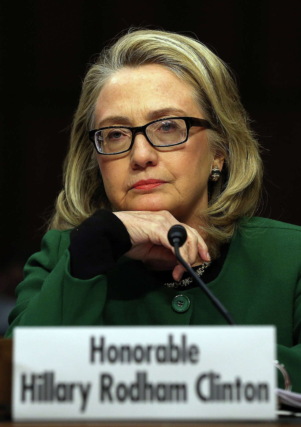 Sec. of State Hillary Clinton, speaking to Senate Foreign Relations Committee on the Benghazi attacks:  "We had four dead Americans.  Whether it was attack preplanned by terrorists or it was because of a guy out for a walk one night who decided they'd go kill Americans . . . What difference does it make?"