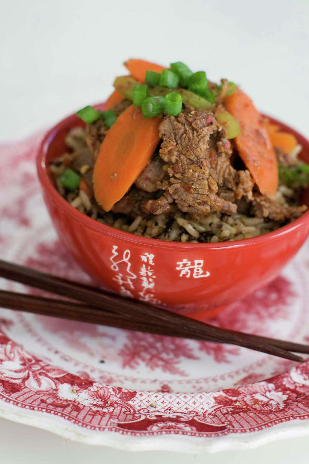 Sichuan pepper adds zip to beef dish