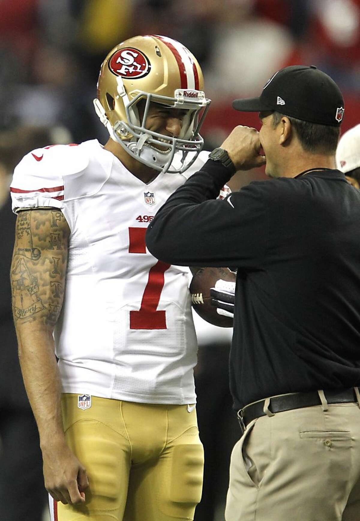 Harbaugh road-tested Kaepernick in 2011