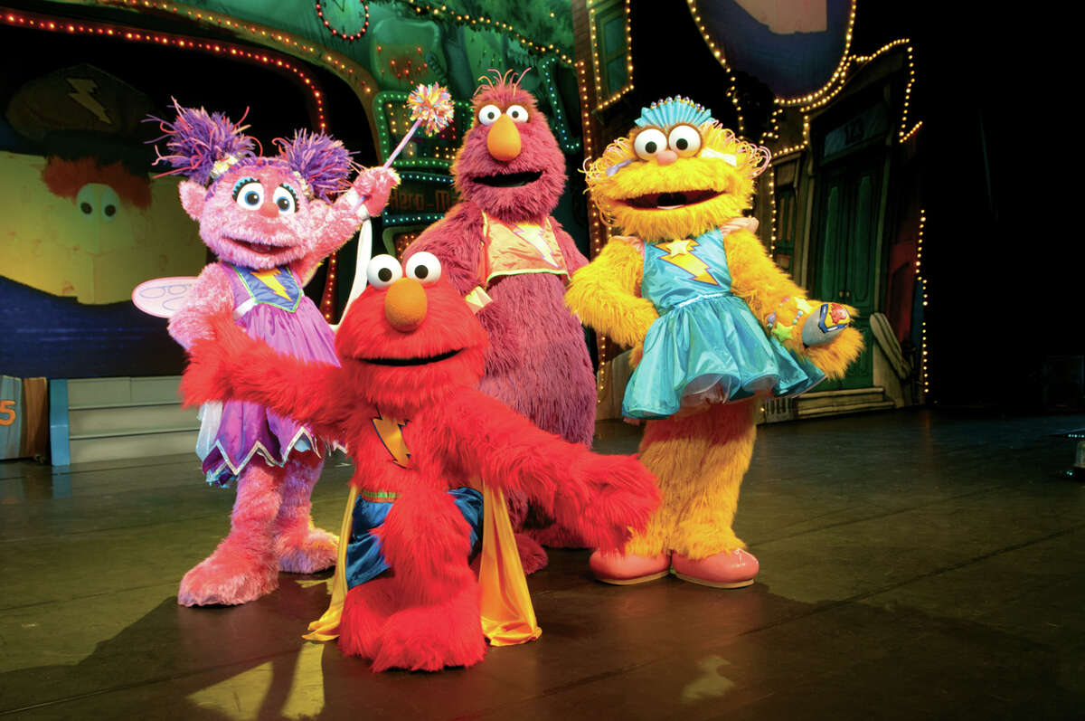 "Sesame Street Live: Elmo's Super Heroes" comes to the Palace Theatre in Albany at 10:30 a.m. and 7 p.m. Friday; 10:30 a.m., 2 p.m. and 5:30 p.m. Saturday; and 1 and 4:30 p.m. Sunday. Click here for more information. (VEE Corp.)