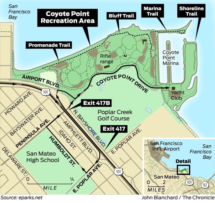 Birding, biking, fishing at Coyote Point - SFGate