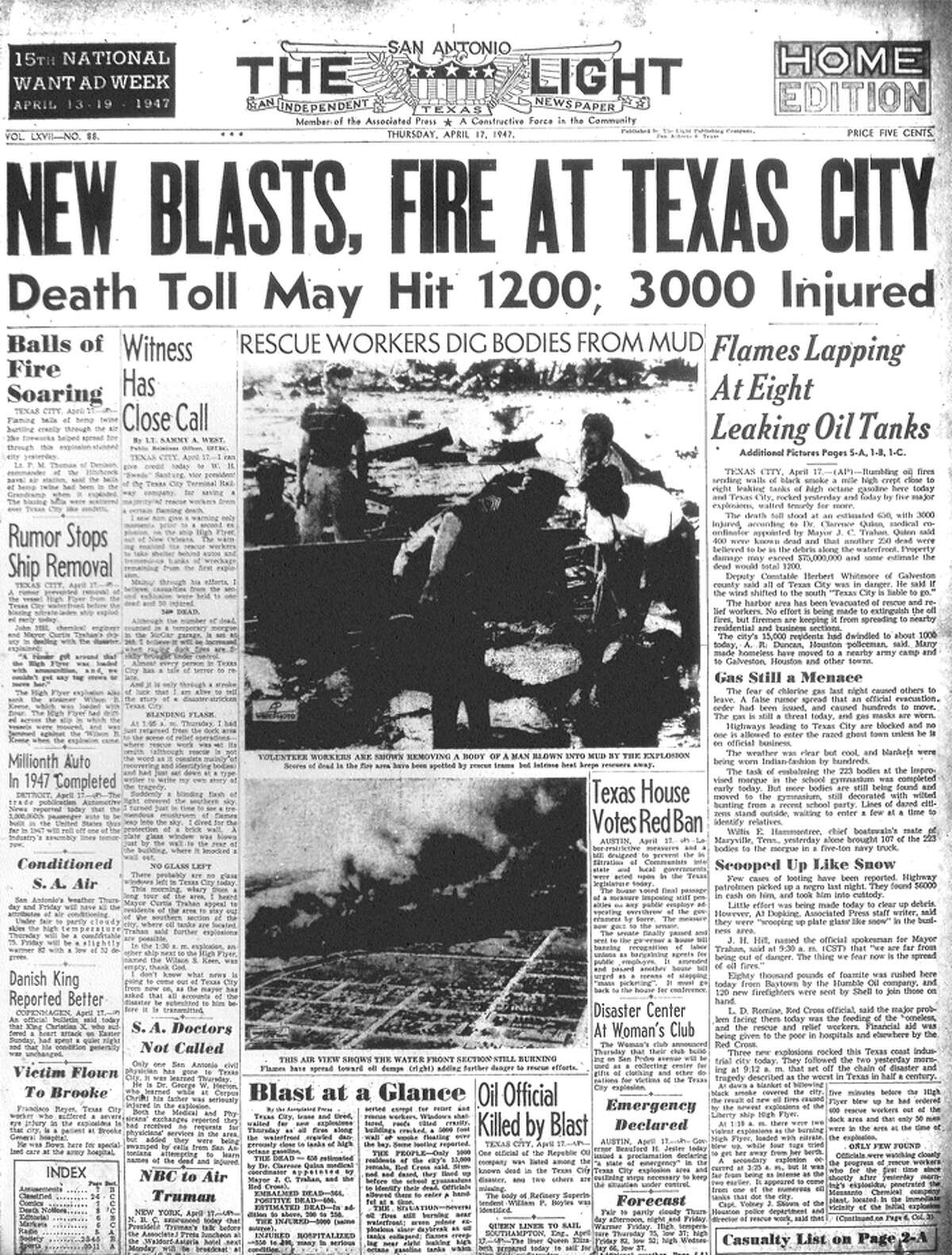 The 1947 Texas City Explosion