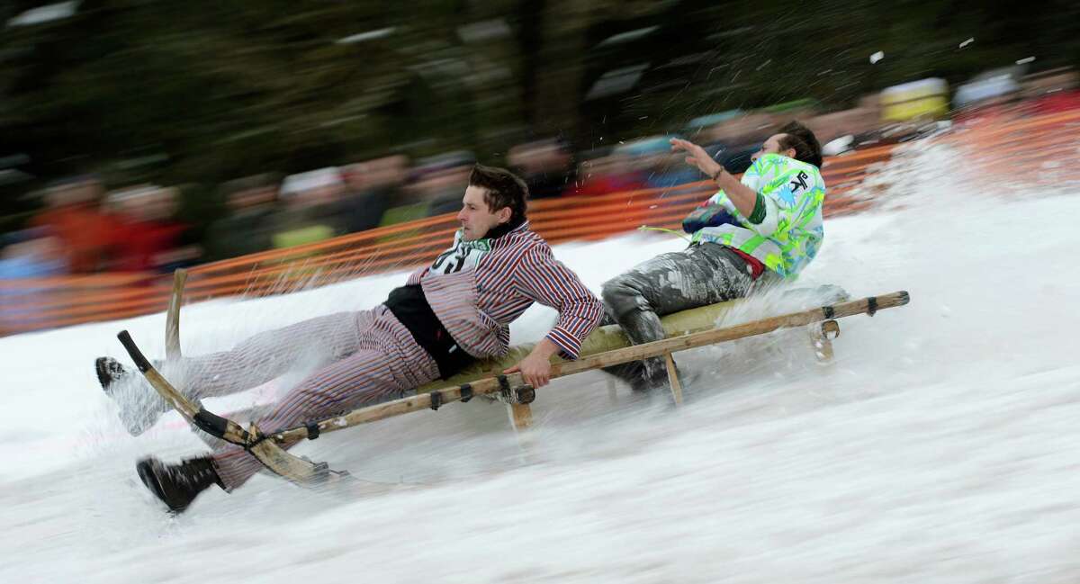 Wildest photos of the day German sledding