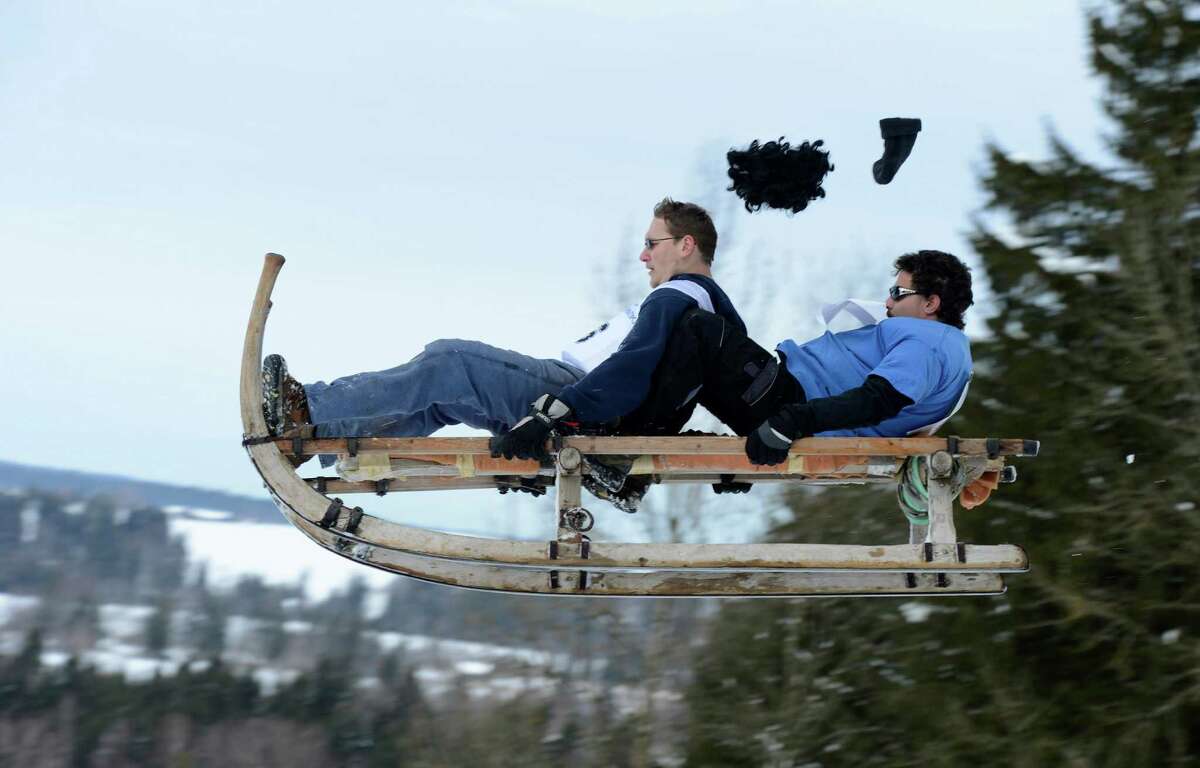 Wildest photos of the day German sledding