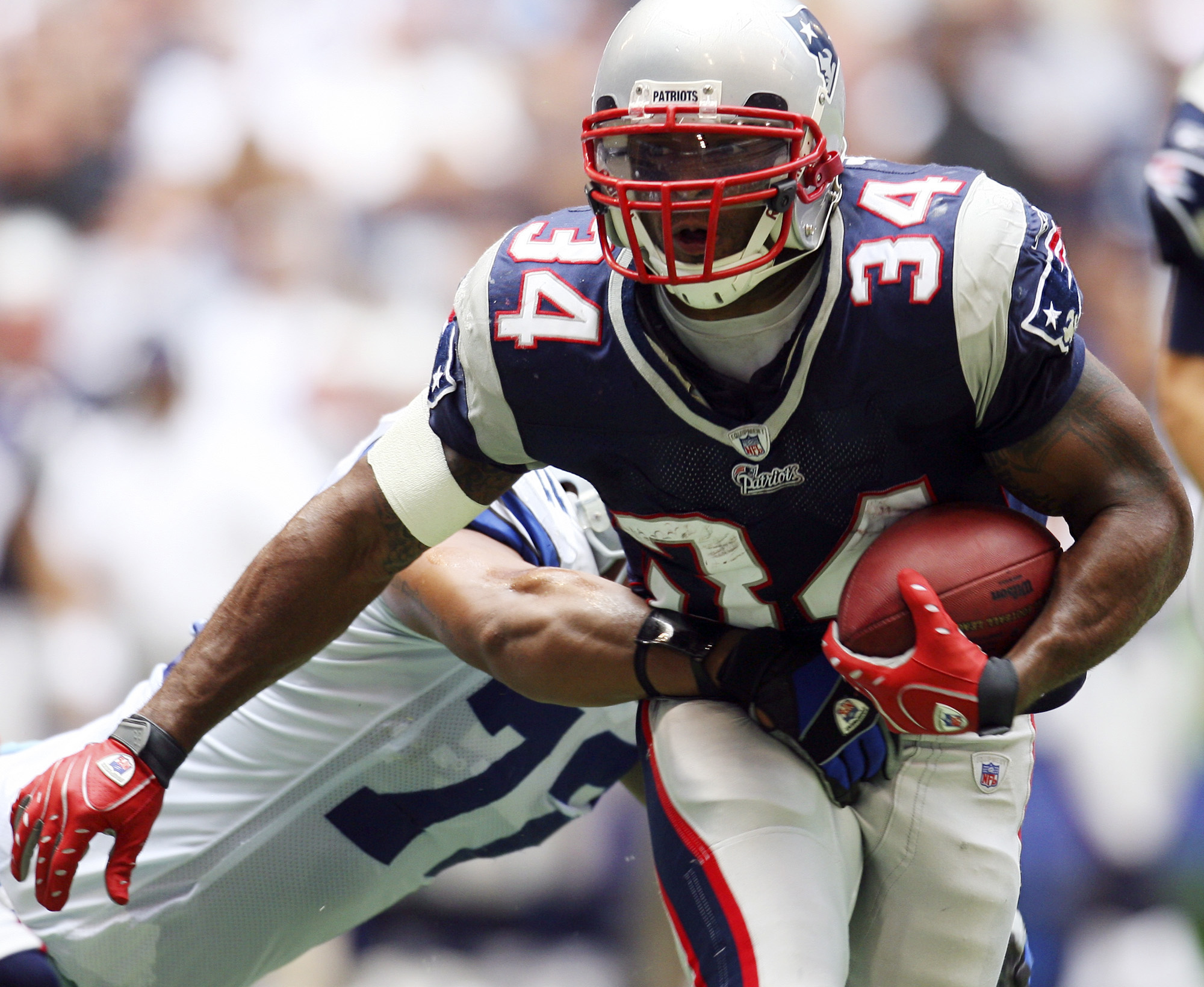 NY Jets Cornerback Andre Dyson (21) in Foxboro where the New York Jets  defeated the New