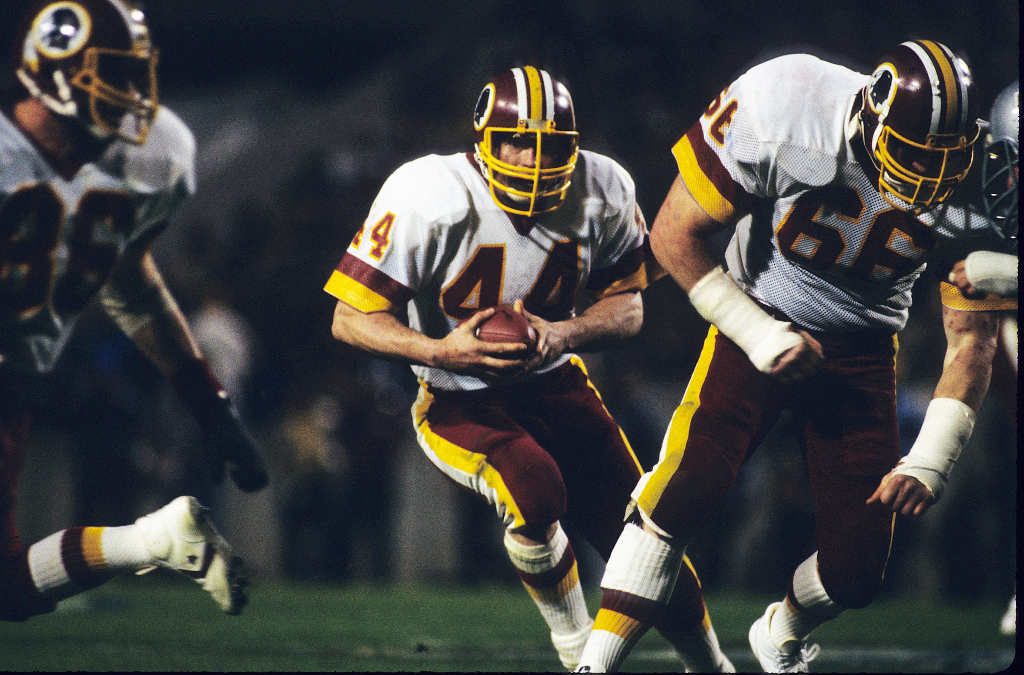 Washington Redskins Mike Bass in action, scoring 49-yard touchdown News  Photo - Getty Images